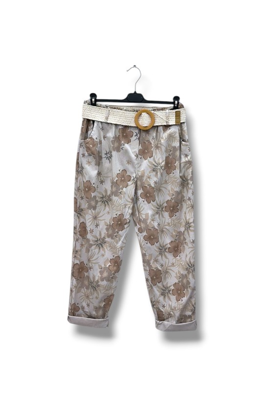 Pantacourts Femme Rose E&F (C&CE Fashion) EF242975-1 Efashion Paris