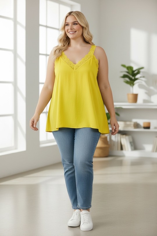 Débardeurs Femme Blanc E&F (C&CE Fashion) EF1320-1 Efashion Paris