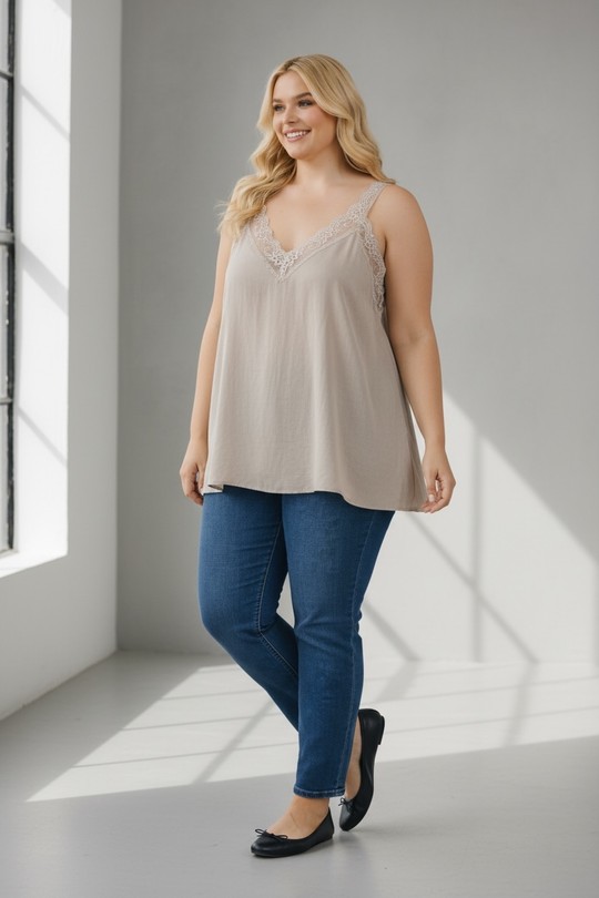 Débardeurs Femme Blanc E&F (C&CE Fashion) EF1320-1 Efashion Paris