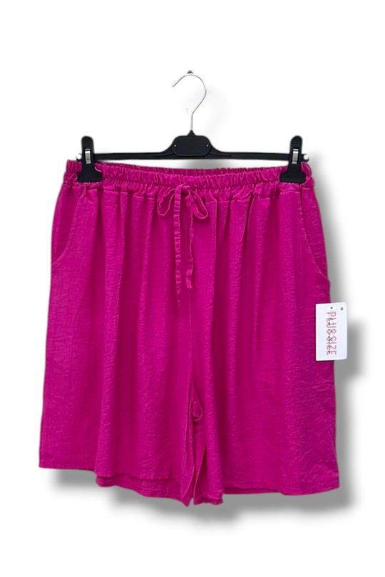 Shorts Women Fushia E&F (C&CE Fashion) EF83543-1-1 Efashion Paris