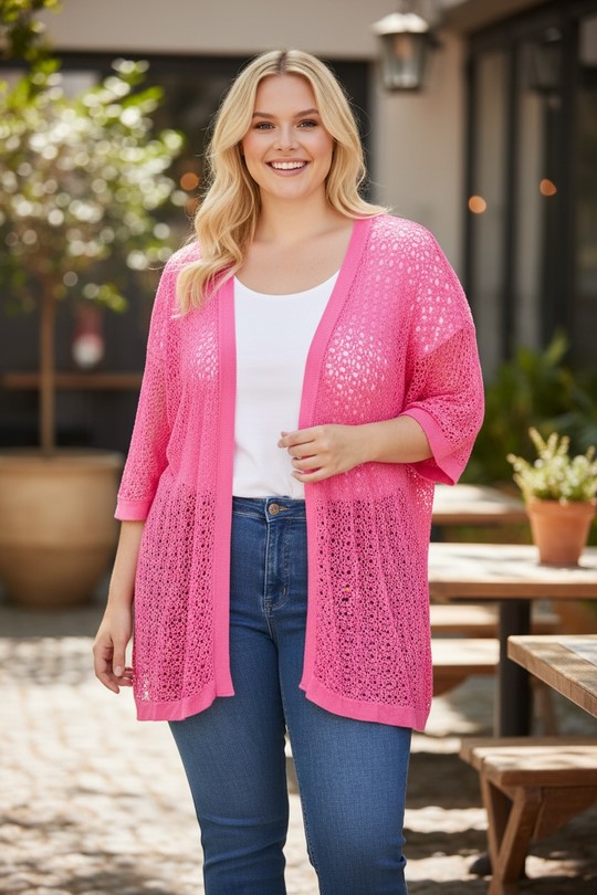 Cardigans Women Yellow E&F (C&CE Fashion) EF82322-3 Efashion Paris