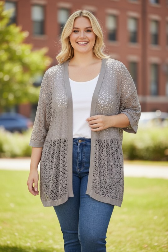 Cardigans Women Yellow E&F (C&CE Fashion) EF82322-3 Efashion Paris