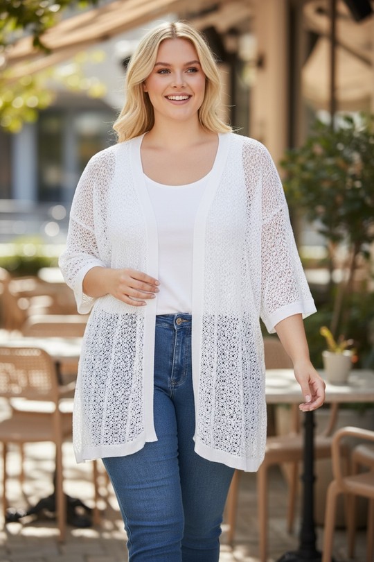 Cardigans Women Yellow E&F (C&CE Fashion) EF82322-3 Efashion Paris