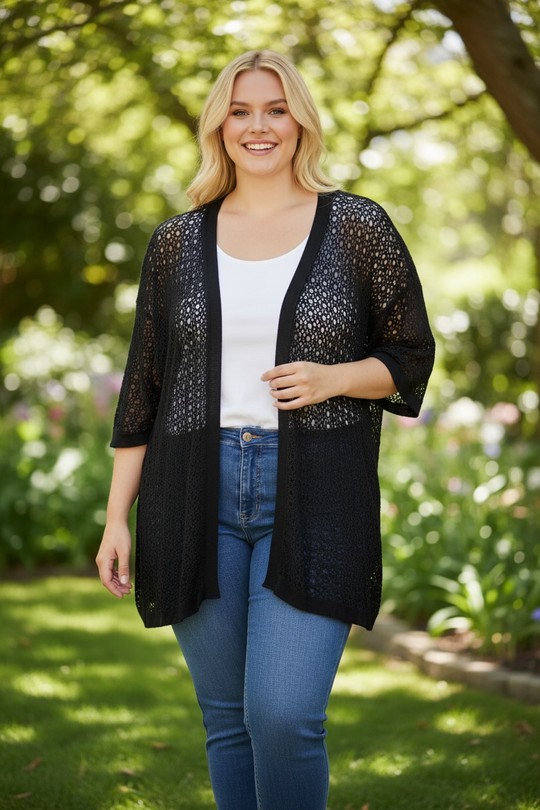 Cardigans Women Yellow E&F (C&CE Fashion) EF82322-3 Efashion Paris