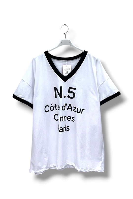 T-shirts Femme Beige E&F (C&CE Fashion) EF9277 Efashion Paris