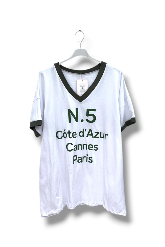 T-shirts Femme Beige E&F (C&CE Fashion) EF9277 Efashion Paris