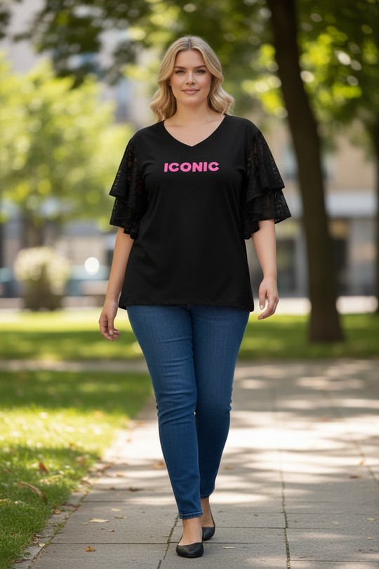 T-shirts Femme Rose E&F (C&CE Fashion) EF13635 Efashion Paris