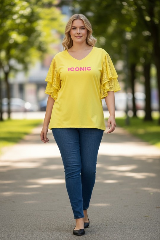 T-shirts Femme Rose E&F (C&CE Fashion) EF13635 Efashion Paris