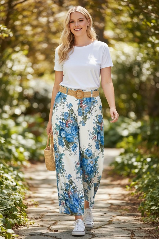 Pantalons Femme Marine E&F (C&CE Fashion) EF71338 Efashion Paris