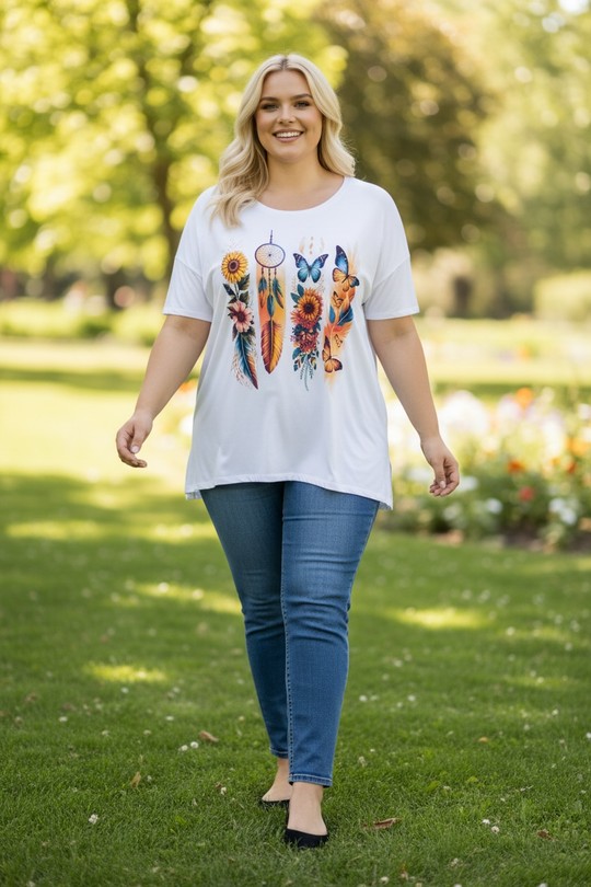 T-shirts Femme Motif1 E&F (C&CE Fashion) EF5001-MO Efashion Paris