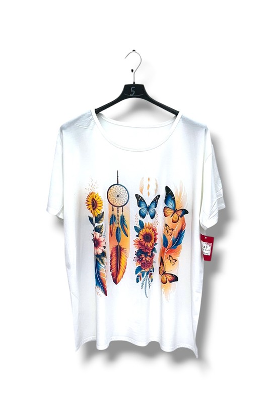 T-shirts Femme Motif1 E&F (C&CE Fashion) EF5001-MO Efashion Paris