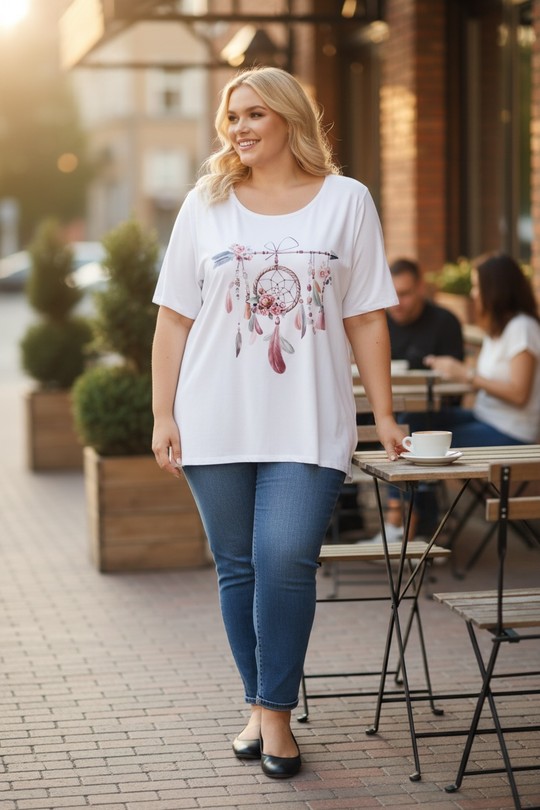 T-shirts Femme Motif1 E&F (C&CE Fashion) EF5001-MO Efashion Paris