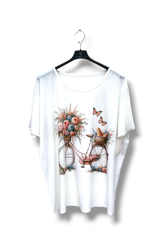 T-shirts Femme Motif1 E&F (C&CE Fashion) EF5001-MO Efashion Paris