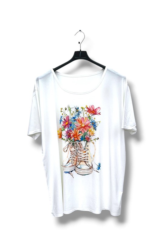 T-shirts Femme Motif1 E&F (C&CE Fashion) EF5001-MO Efashion Paris