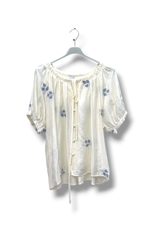Tops Femme Bleu ciel / Bleu E&F (C&CE Fashion) EF26136 Efashion Paris