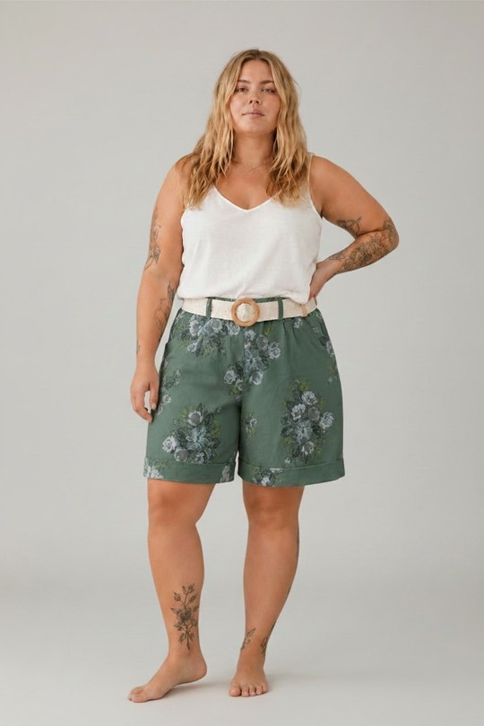 Shorts Femme Bleu jean E&F (C&CE Fashion) EF25297-1 Efashion Paris
