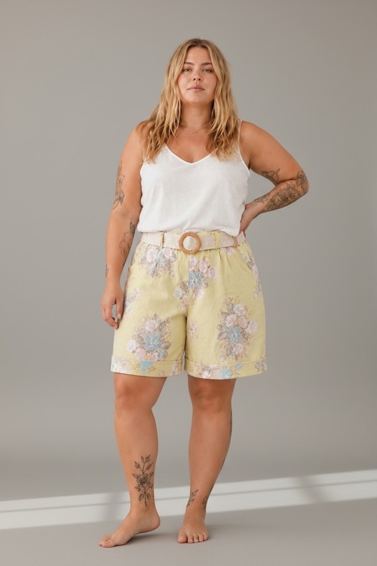 Shorts Femme Bleu jean E&F (C&CE Fashion) EF25297-1 Efashion Paris