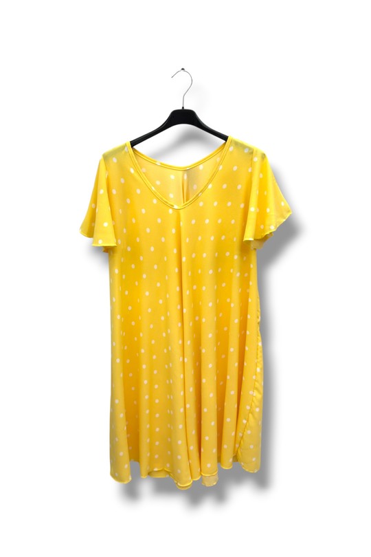 Robes & Combinaisons Femme Jaune E&F (C&CE Fashion) EF2755-2-2 Efashion Paris