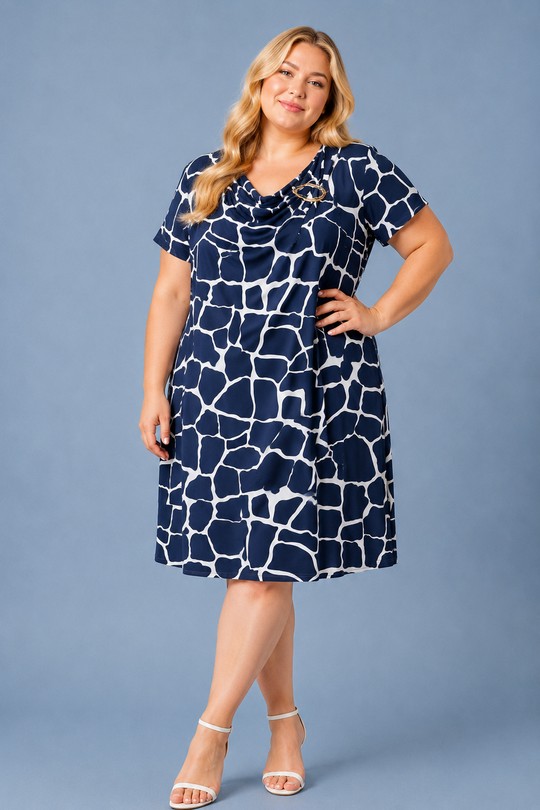 Robes & Combinaisons Femme Motif1 E&F (C&CE Fashion) EF260301 Efashion Paris