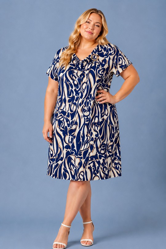 Robes & Combinaisons Femme Motif1 E&F (C&CE Fashion) EF260301 Efashion Paris