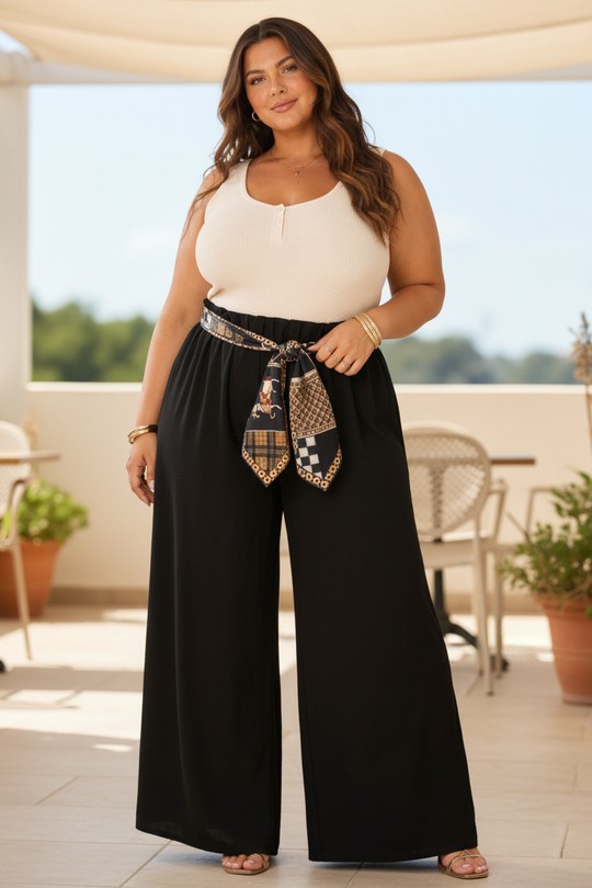 Pantalons Femme Chocolat E&F (C&CE Fashion) EF71338-1 Efashion Paris