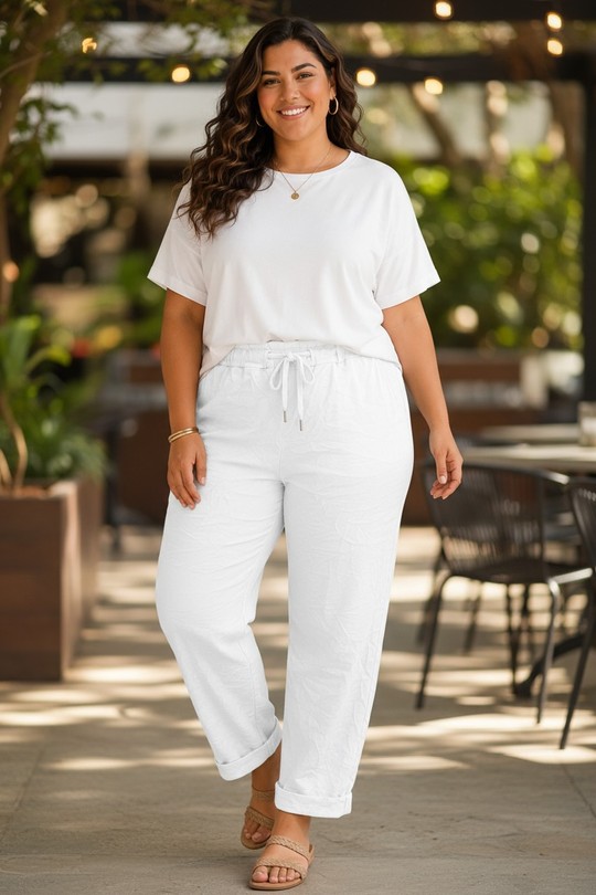 Pantalons Femme Chocolat E&F (C&CE Fashion) EF30202 Efashion Paris