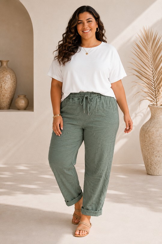 Pantalons Femme Chocolat E&F (C&CE Fashion) EF30202 Efashion Paris