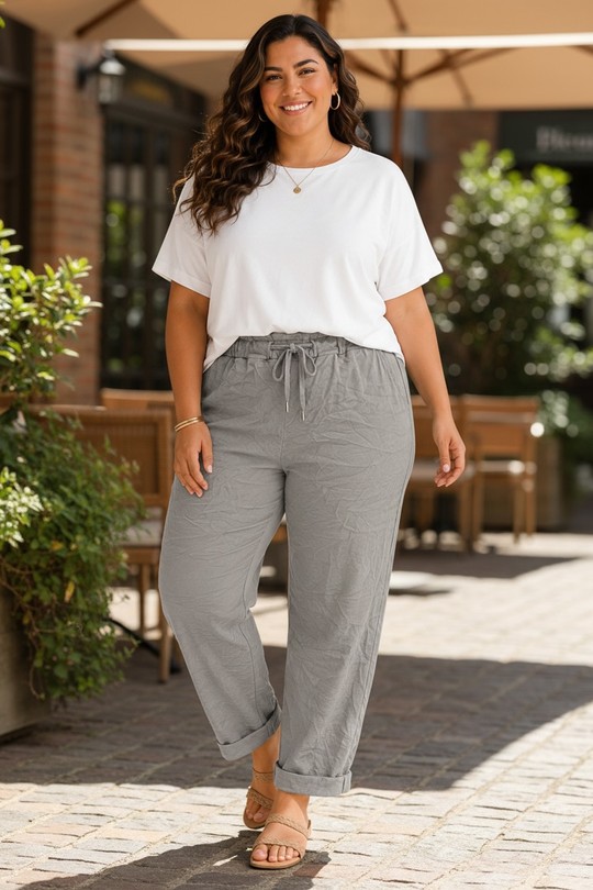 Pantalons Femme Chocolat E&F (C&CE Fashion) EF30202 Efashion Paris
