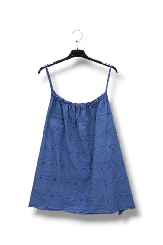 Débardeurs Femme Bleu jean E&F (C&CE Fashion) EF661254 Efashion Paris