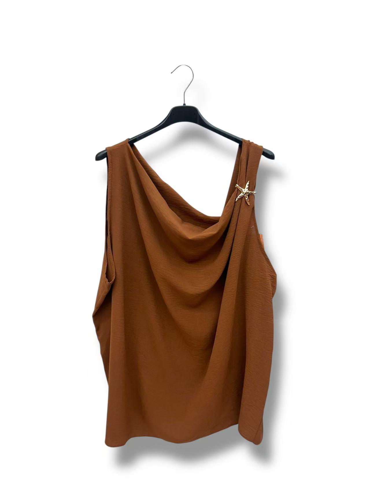 Tops Femme Beige E&F (C&CE Fashion) EF25365 #c Efashion Paris