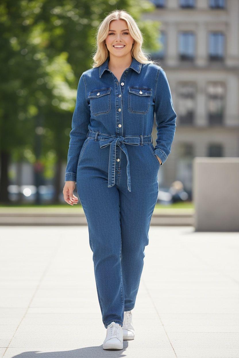 Robes & Combinaisons Femme Jean E&F (C&CE Fashion) EF2116 #c Efashion Paris