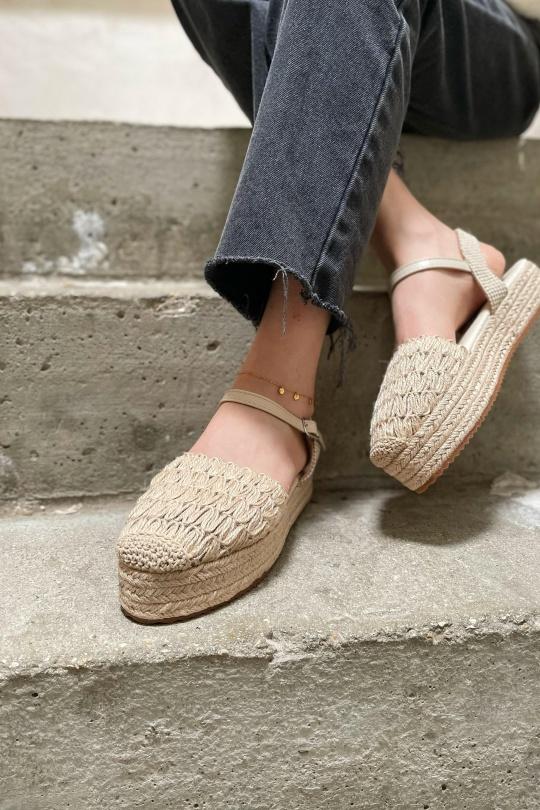 Alpargatas Zapatos Beige Sergio todzi ZY012 Efashion Paris