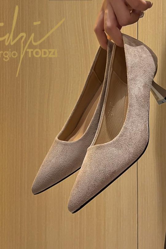 High heels Shoes Black Sergio todzi 88073 Efashion Paris