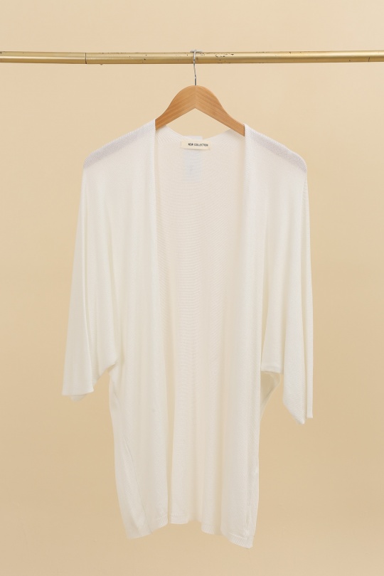 Cardigan Donna White JD FASHION,NEWS LADY. 2506 Efashion Paris