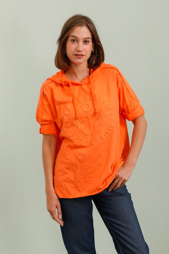 Sweats Femme Orange JD FASHION,NEWS LADY. 19361A Efashion Paris