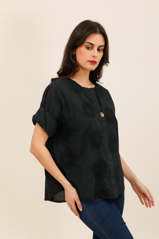 Blouses Femme Noir JD FASHION,NEWS LADY. 0556 Efashion Paris