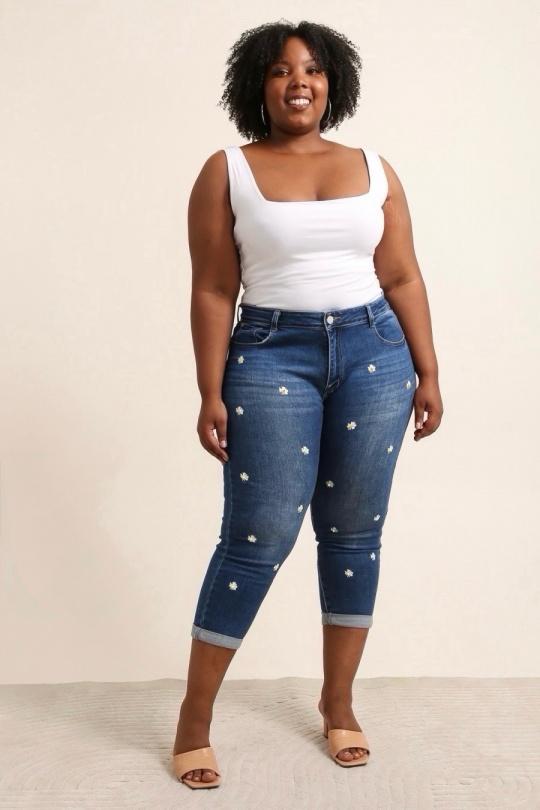 Vaqueros Mujer Blue YES BON SKM1067 Efashion Paris