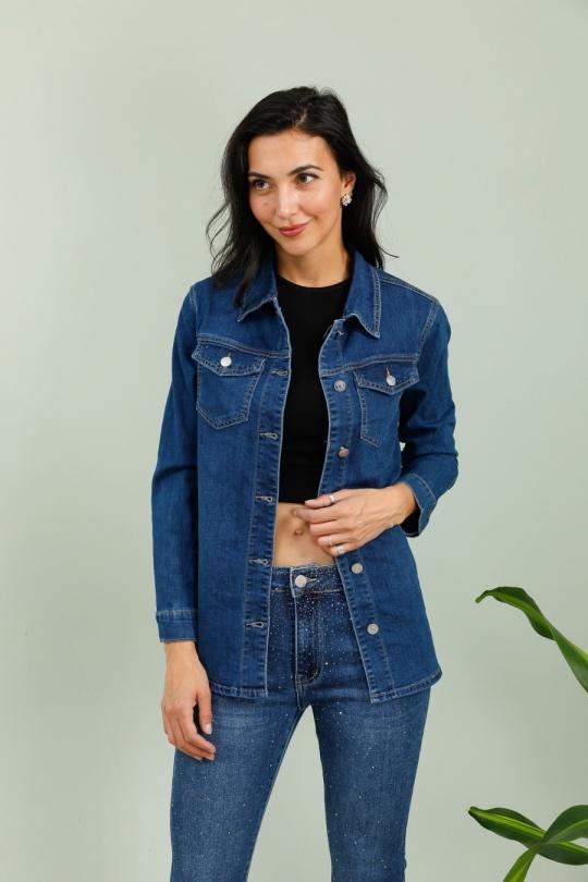 Camicie & camicette Donna Blue YES BON SM2118 Efashion Paris