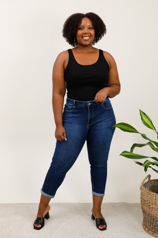 Jeans Women Blue YES BON SM2143 Efashion Paris