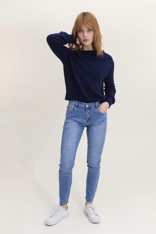 Jeans Femme Bleu YES BON SV251-4 Efashion Paris