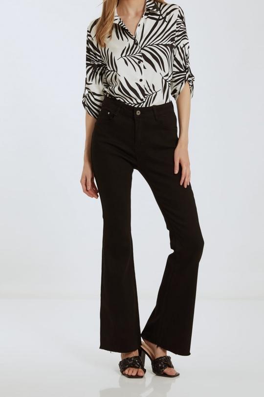 Jeans Femme Noir YES BON SKM2214-2 Efashion Paris