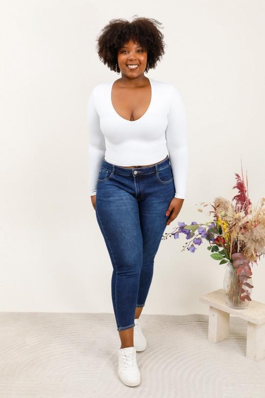 Jeans Donna Blue YES BON SM2135 Efashion Paris