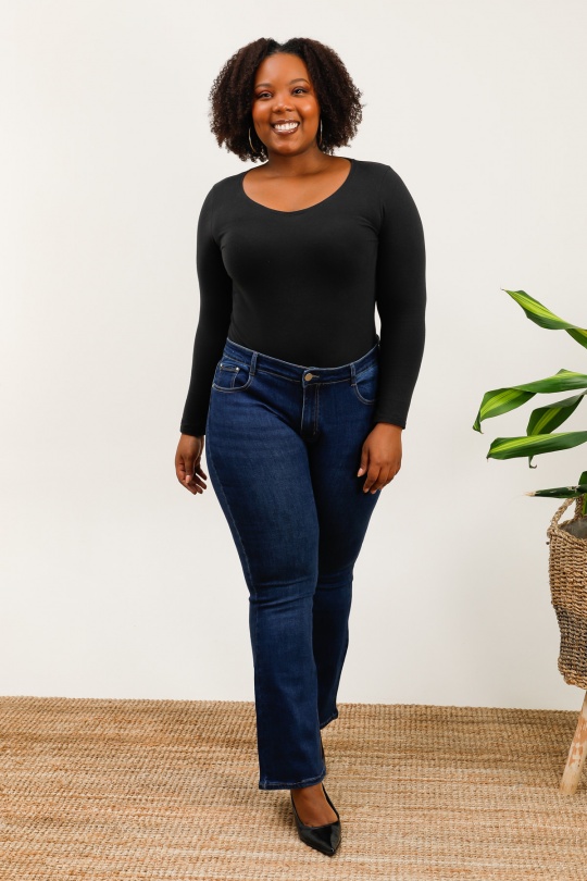 Jeans Femme Bleu YES BON SV414 Efashion Paris