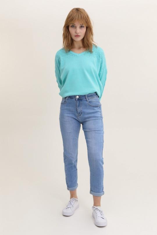 Jeans Donna Blue YES BON SKM2255 Efashion Paris