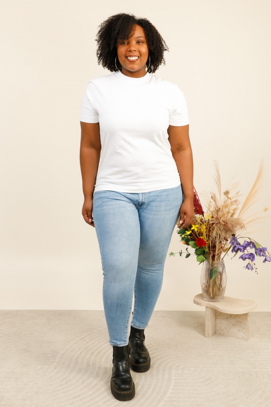 Jeans Femme Bleu YES BON SM2286 Efashion Paris