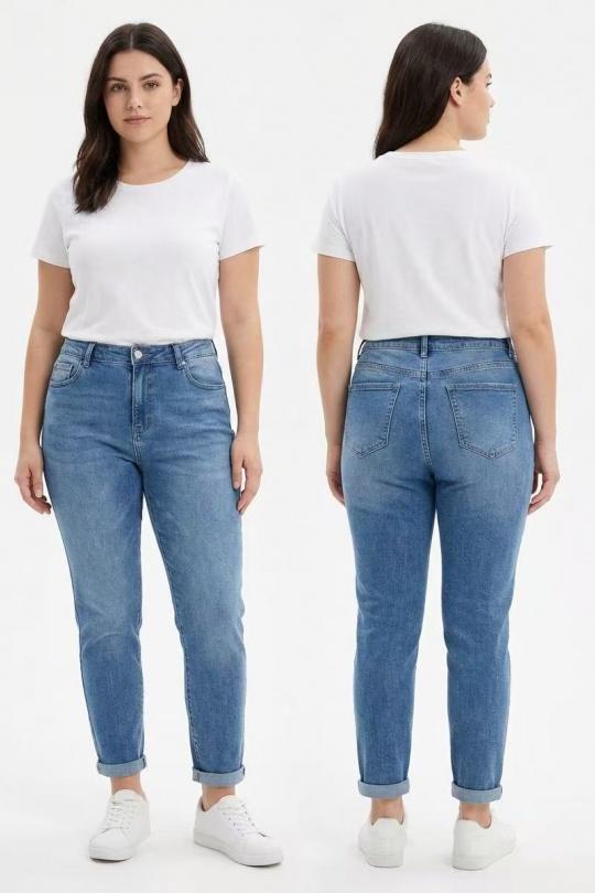 Jeans Femme Bleu YES BON SA075-15 Efashion Paris