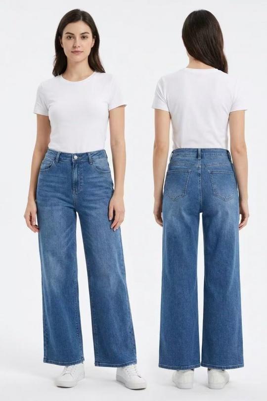 Jeans Femme Bleu YES BON SKA072-14 Efashion Paris