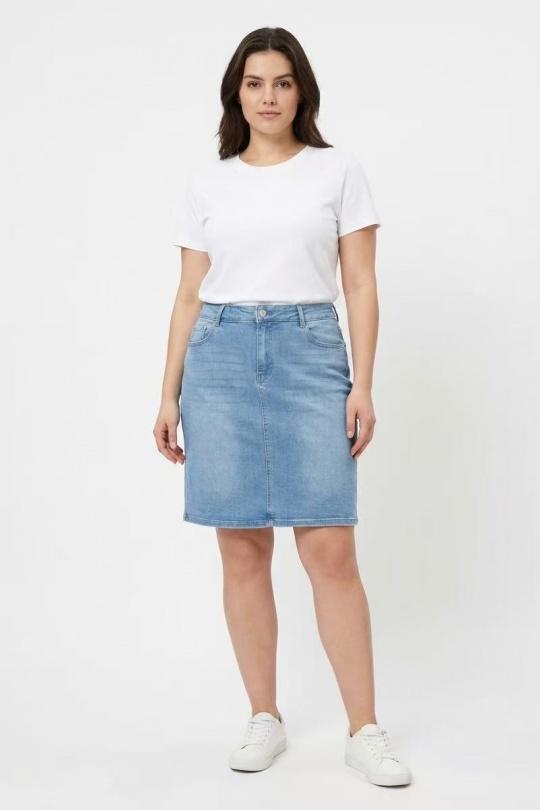 Jupes Femme Bleu YES BON SM2290-1 Efashion Paris
