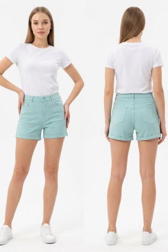 Shorts Femme Menthe/Vert YES BON ZJ934-11 Efashion Paris