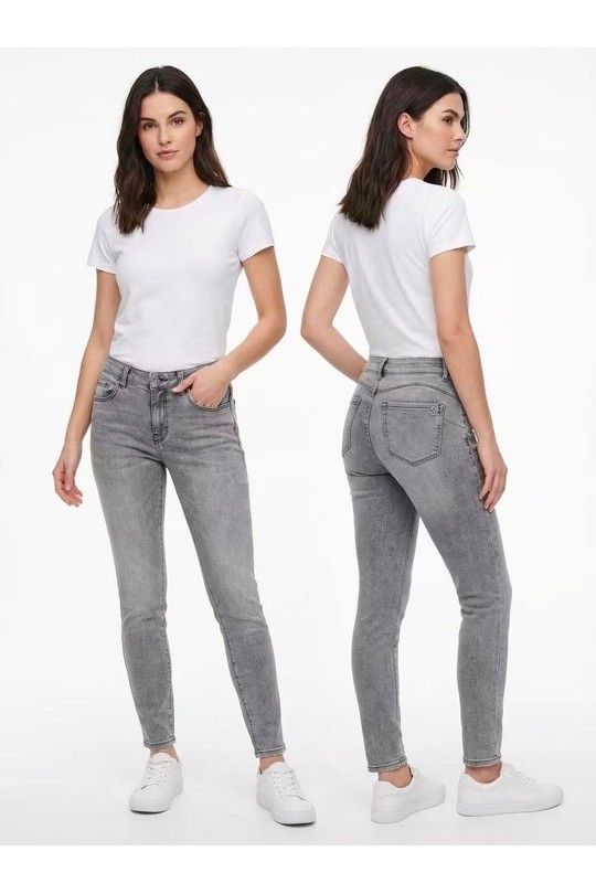 Jeans Femme Gris YES BON SKJ008-2 Efashion Paris